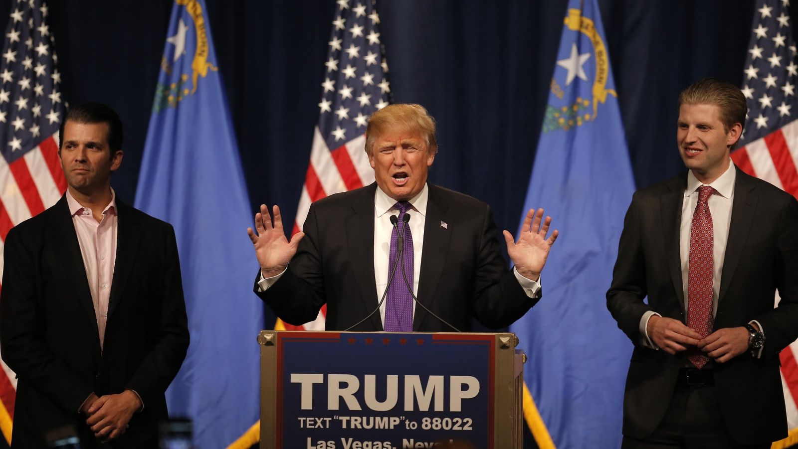 Trump victory speech in Nevada